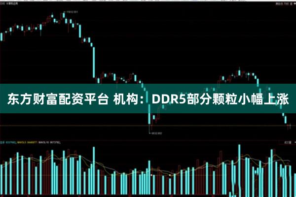 东方财富配资平台 机构：DDR5部分颗粒小幅上涨